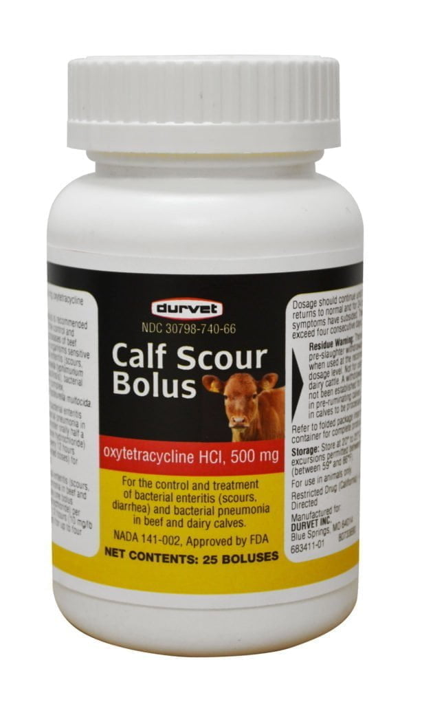 Calf Scour Bolus Durvet